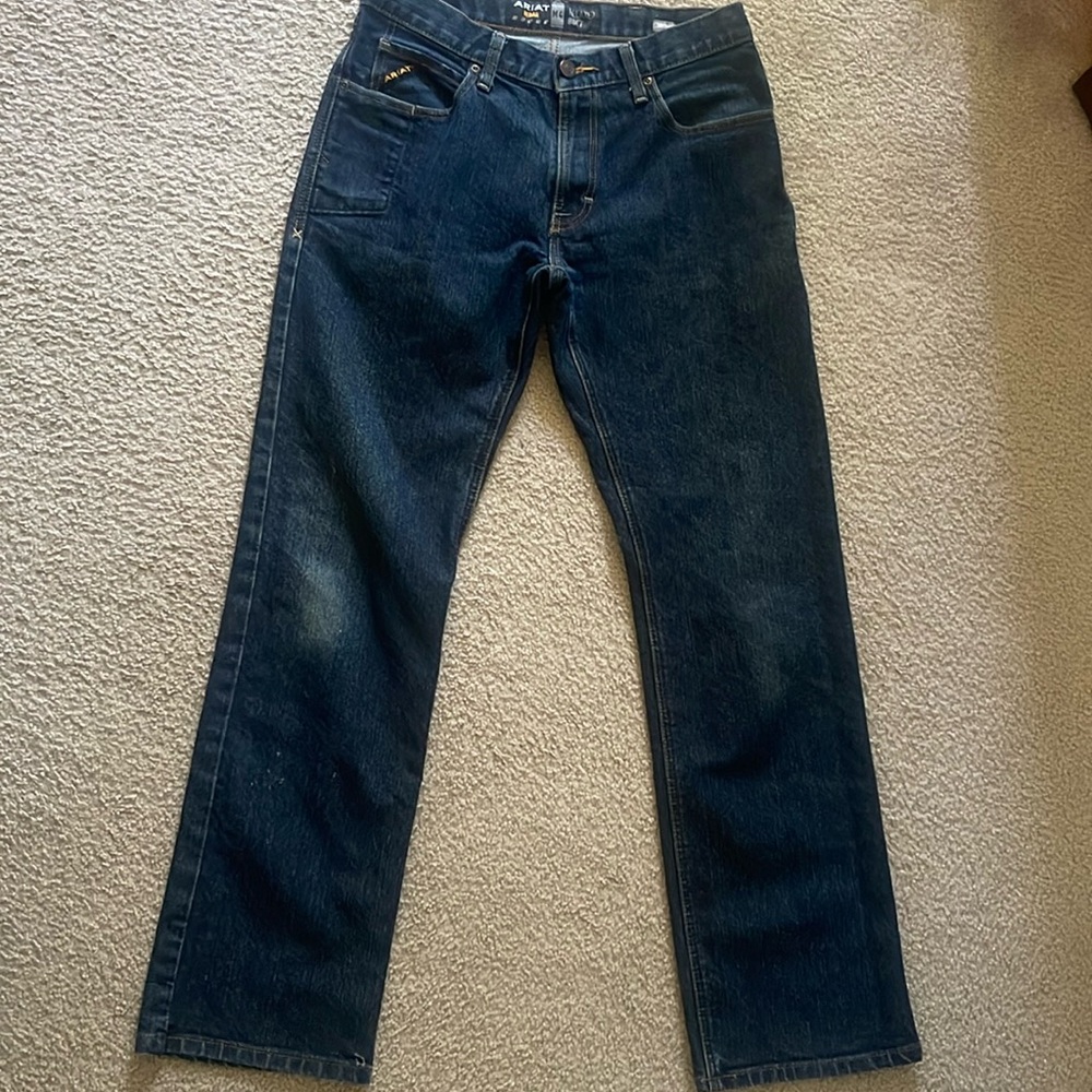 Men’s Ariat Rebar M4 Straight Leg Jeans size 30/34